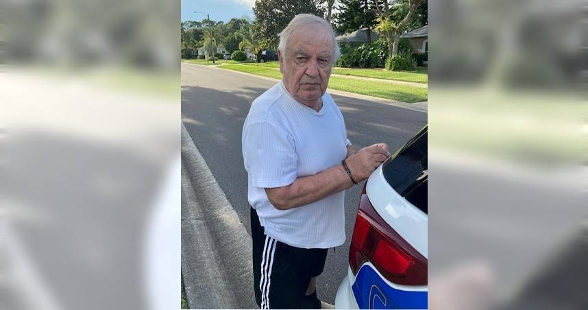 美國警方逮捕這名85歲的變態老人，並送進監獄準備候審。（圖／翻攝Port Orange Police Department臉書)